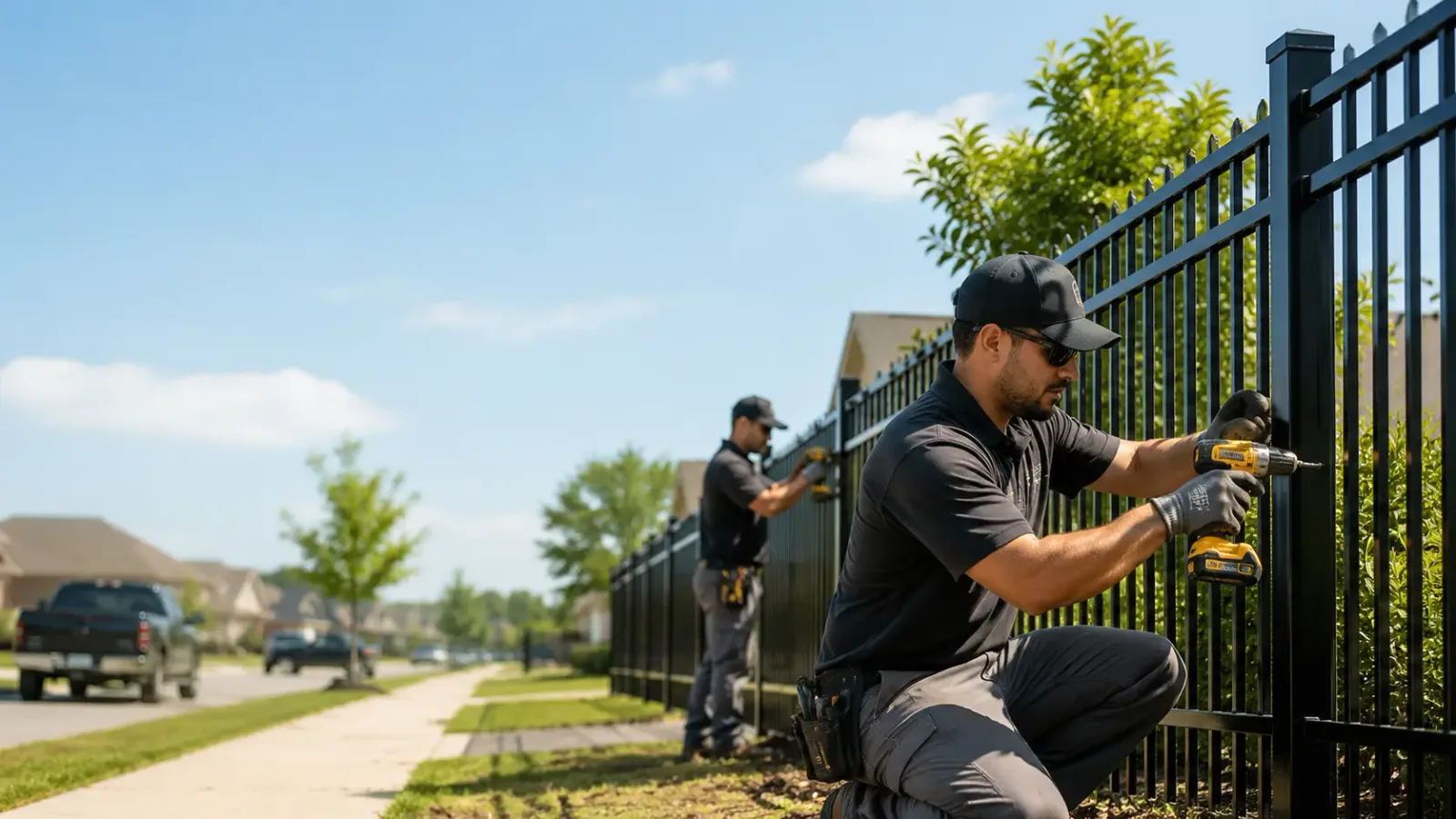 Metal Fence Installation in Quakake, PA
